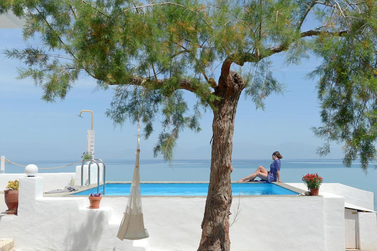 Antorina Beachfront Villas With Private Pools Kamari  Екстериор снимка